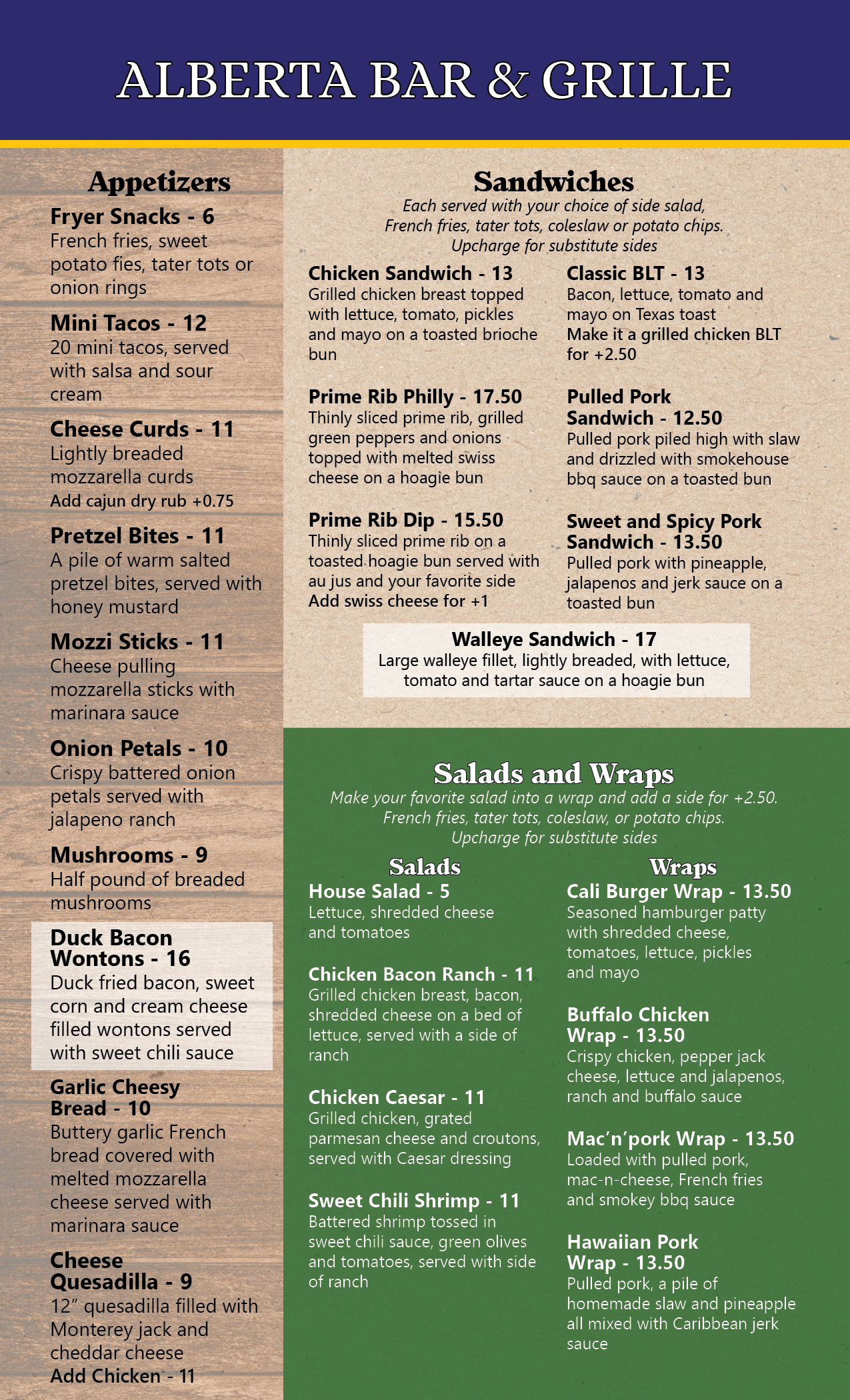 Alberta Main 8-25 – front