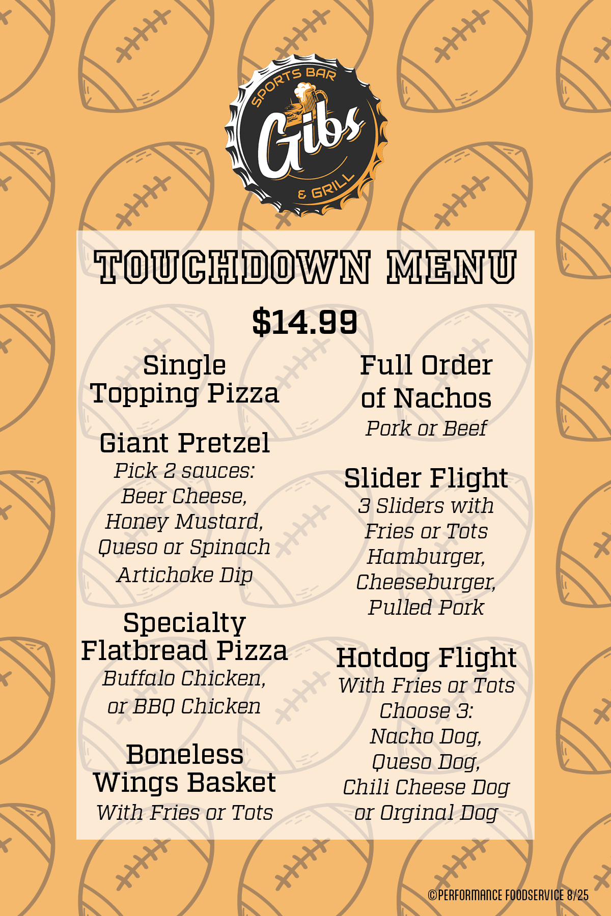 Gibs Kick Off Menu 8-25 – back